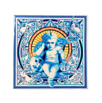 Image 1 of AZULEJO - MEMENTO MORI - "Fait main"