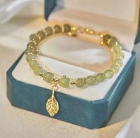 Chinese Style Green Hetian Jade Braclet 