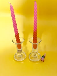 Image 1 of Pair of Contemporary Candlesticks
