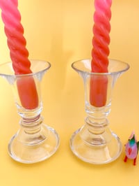 Image 2 of Pair of Contemporary Candlesticks