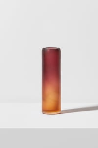 Image 1 of Red to Amber TEST Vase