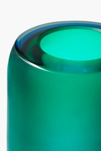 Image 2 of Emerald to Blue TEST Vase