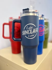 Image 3 of 40 oz. Tumbler with Round Logo