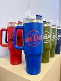 Image 5 of 40 oz. Tumbler with Round Logo