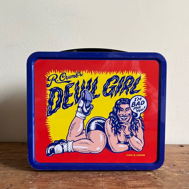 Image of Robert Crumb 'Devil Girl' Lunch Box