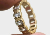 Image 5 of Baguette Eternity Band Ring
