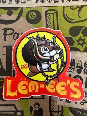 LEM-EE'S 3X4 VINYL STICKER