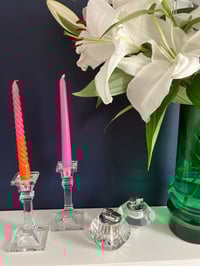 Image 1 of Pair of Hollywood Regency Candlesticks