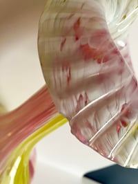 Image 4 of Vintage 'Jack in a Pulpit' Art Glass Vase