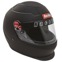 Racequip Flat Black PRO20 Full Face Helmet