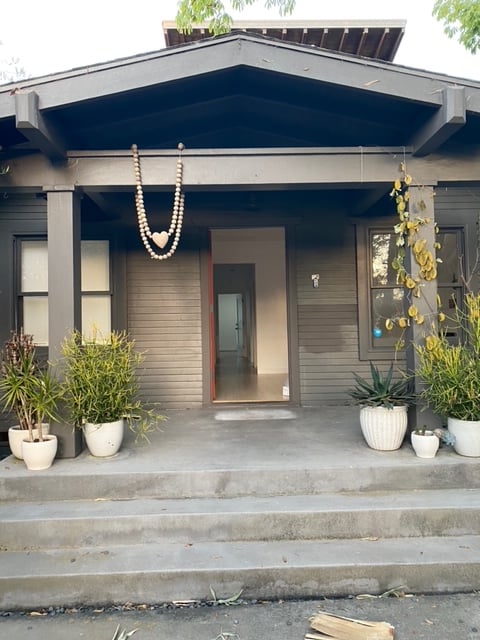 Image of Oversized Wood Prayer Beads with Heart