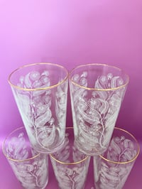 Image 4 of Classic Set of Chance Glass Small Tumblers