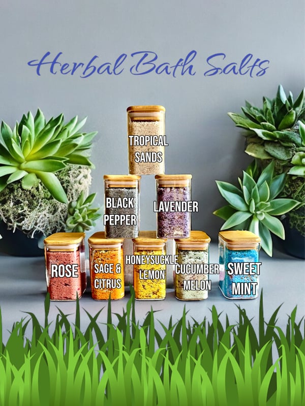 Image of Herbal Bath Salts & Foot Soak