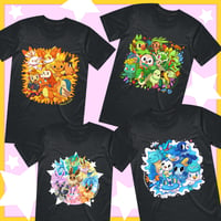 Image 4 of Grass Starter Pokemon T-shirt