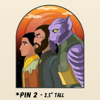 Image 1 of “Our Family" Ezra Kanan Zeb Preorder Pin