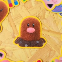 Diglett Die Cut Vinyl Sticker