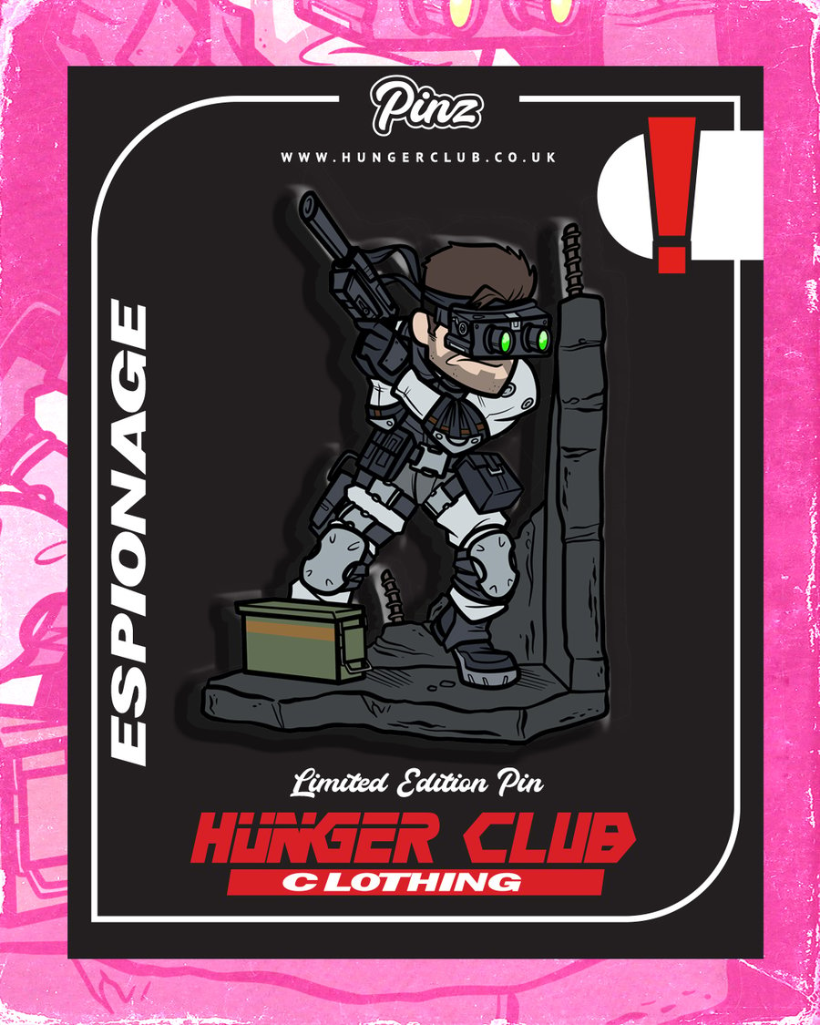 Image of Espionage Pin Badge * Pre-Order*