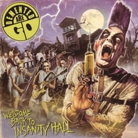Image 1 of DEMENTED ARE GO - WELCOME BACK TO INSANITY HALL (CD) DEMENTED RECORDS