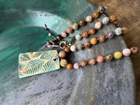 Image 2 of Leaf Mala necklace