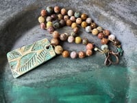 Image 5 of Leaf Mala necklace