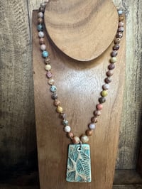 Image 6 of Leaf Mala necklace