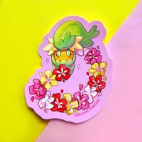 Image 2 of Comfey Fairy Pokemon Vinyl Sticker