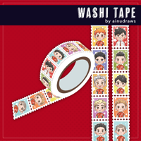 Washi Tape by Ainudraws