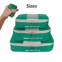 Image 2 of Travel Packing Cubes Set of 3