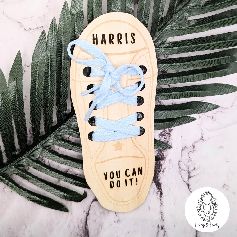 LEARNING: Personalised Shoe Tie