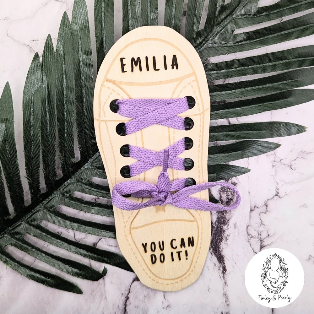 LEARNING: Personalised Shoe Tie