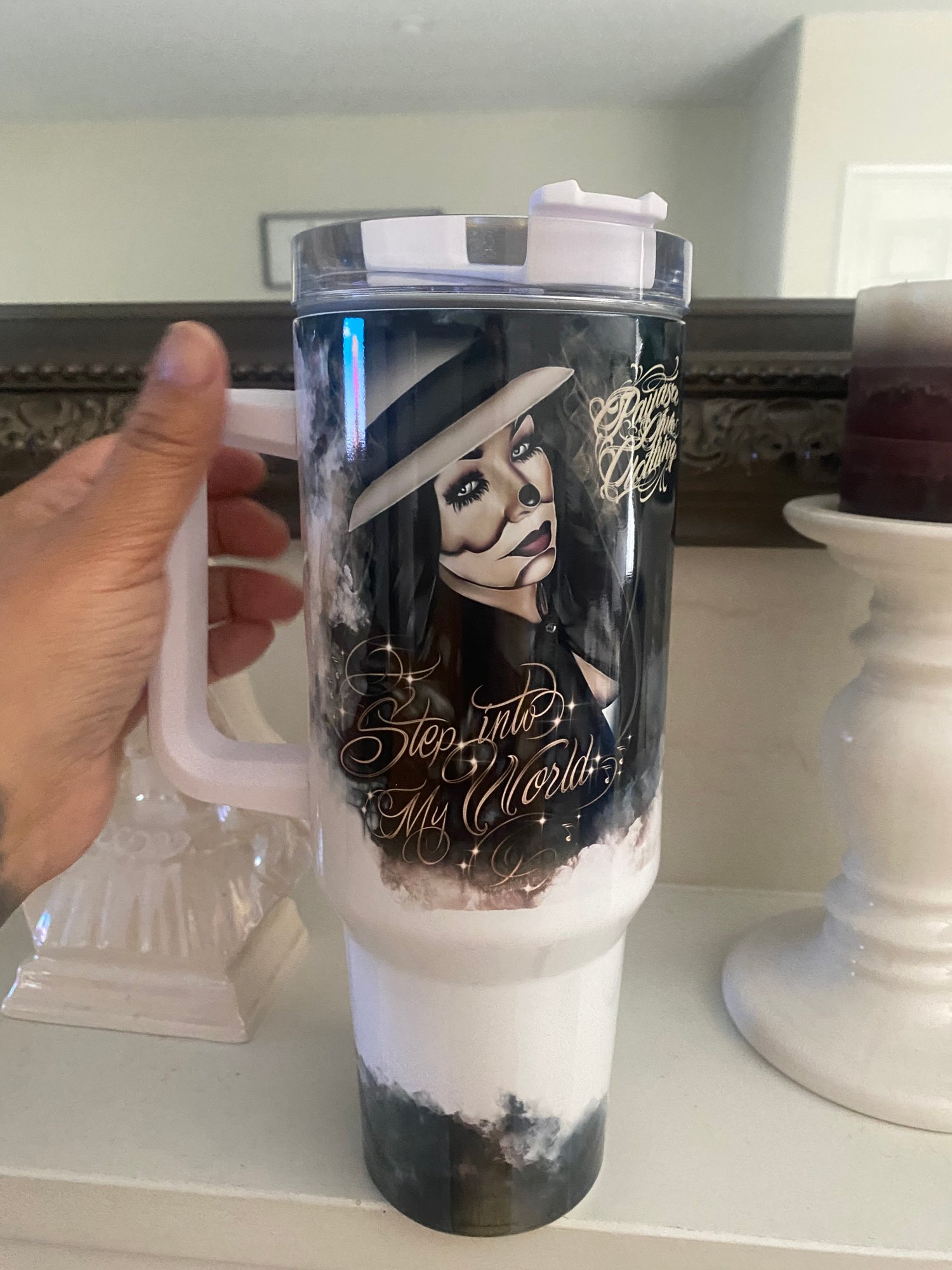 Image of Step Into My World 40oz cup