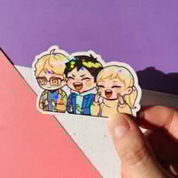 Image 2 of Cheering crowd stickers
