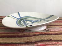 Image 3 of Mid 20th Century Large Modernist Ceramic Dish, Signed