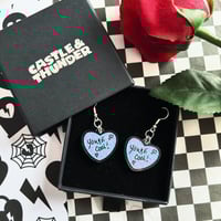 Image 2 of ALABAMA - Heart Earrings