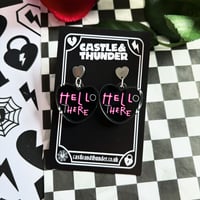 Image 2 of SELINA - Heart Stud Earrings