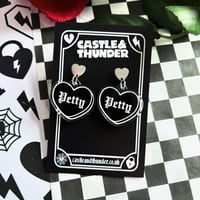 Image 2 of JEN - Heart Stud Earrings