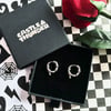 TAYLOR - Snake Huggie Hoops