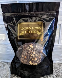 Image 1 of  Dark Chocolate Almond Toffee - 6 oz. bags