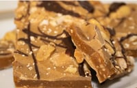 Image 2 of Peanut Butter Drizzle ( peanut butter toffee) 6 oz. bags