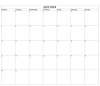 Image 6 of April 2024 - March 2025 Calendar *PREORDER*