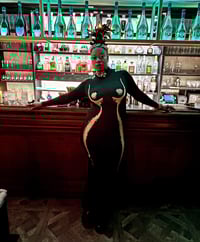 Image 2 of GOLD FETISH DRESS - ONLY 1 LEFT IN STOCK