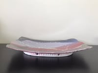 Image 3 of 1980s Large Postmodern Abstract Ceramic Platter by David Schneider, Signed
