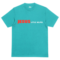 Image 2 of JESUS LITTLE HELPER Kid's T-Shirt