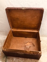 Image 5 of Antique Chinese Leather Trunk, Circa Late 19th Century