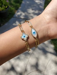 Paperclip Ojito Bracelets 