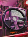 Comusa Leather Steering Wheel (340mm)