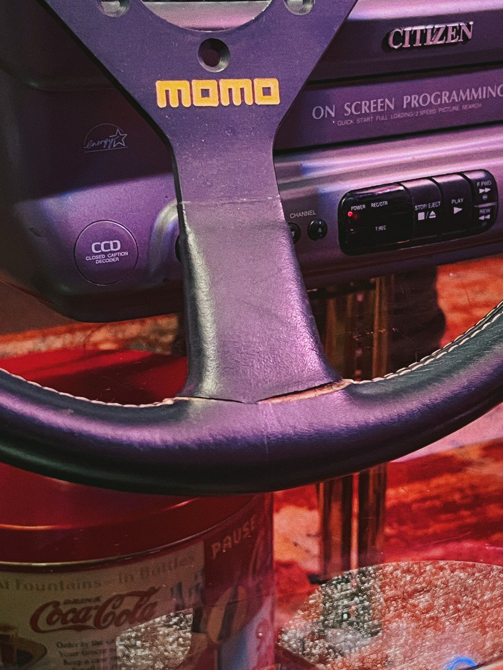 MOMO Leather Steering Wheel (340mm)