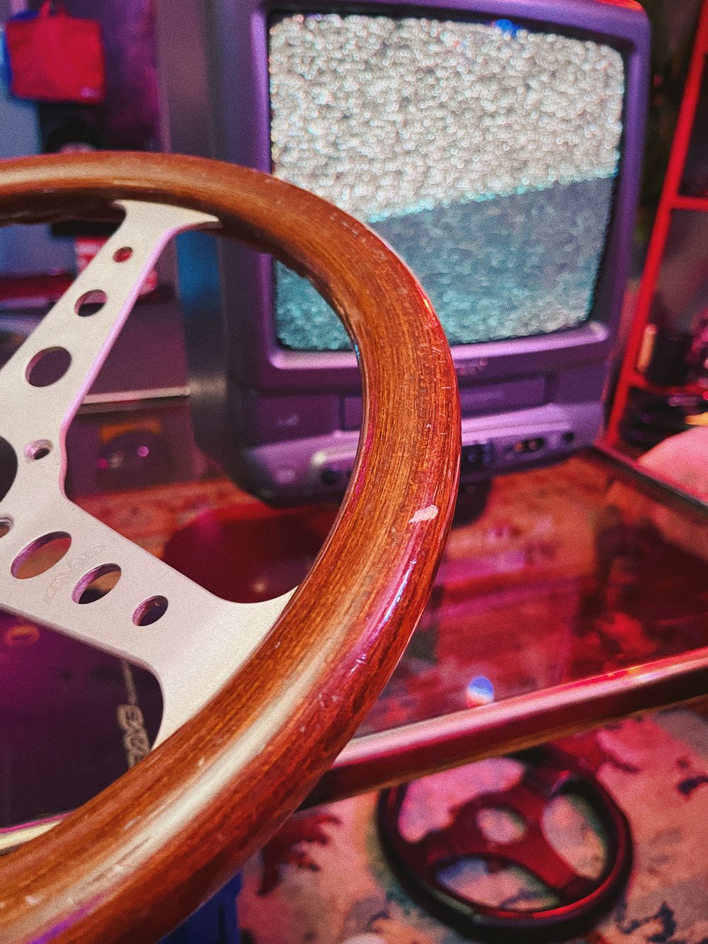 Leonard Wood Grain Steering Wheel (350mm)