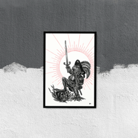 Image 1 of "Hero" 13"x19" Fine Art Print