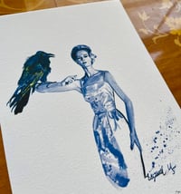 Image 2 of Hitchcock Blondes: Tippi Hedren in THE BIRDS - Blue (One left!)